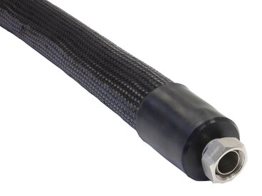 Tubi flessibili di termostatazione in metallo Tubo di controllo della temperatura in metallo (M30x1.5), -100°C … +350°C, 1.5 m Vista 1