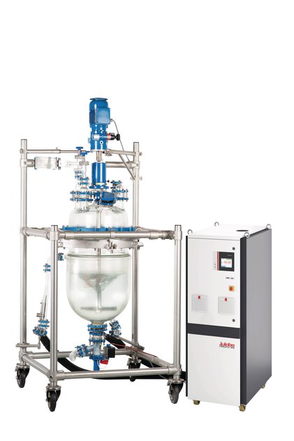 PRESTO W56 Process system with Buechiglas 50 glass reactor