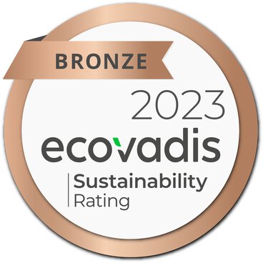 EcoVadis Bronze-Medaille 2023