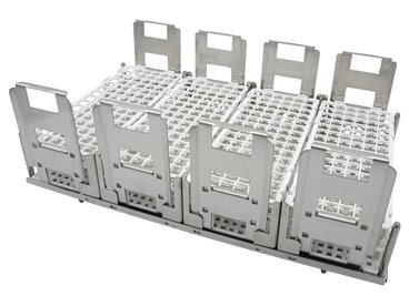 Tablare Tablar mit Testglaseinsätzen Ansicht 1