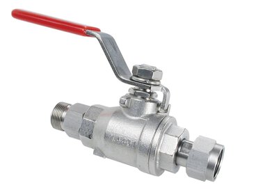 Shut-off valves Shut-off valve M16x1 in/out view 1