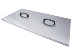 Flat bath covers Flat stainless steel bath cover view 1