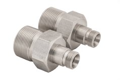 Adapters and connectors Adapter M30 x 1,5 male thread to M16 x 1 male thread view 1