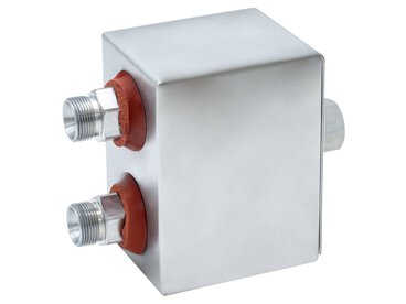 Verteiler 2fach-Verteiler M24 x 1,5 isoliert Ansicht 1