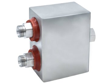 Verteiler 2fach-Verteiler M30 x 1,5 isoliert Ansicht 1