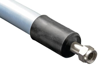 Tubi flessibili di termostatazione in metallo Tubo di controllo della temperatura in metallo (M16x1), -50°C … +200°C, 0.5 m Vista 1