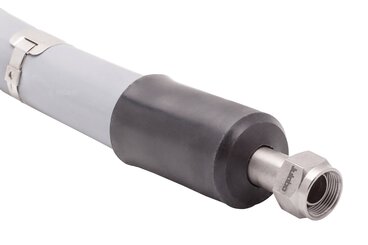 Tubi flessibili di termostatazione in metallo Tubo di controllo della temperatura in metallo (M16x1), -50°C … +200°C, 1 m Vista 1