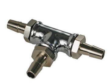 Verteiler 2fach-Verteiler mit Schlaucholiven 8mm Ansicht 1