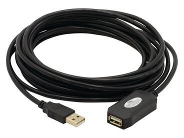 Elektronische Steckverbindungen USB 2.0 Repeater Ansicht 1