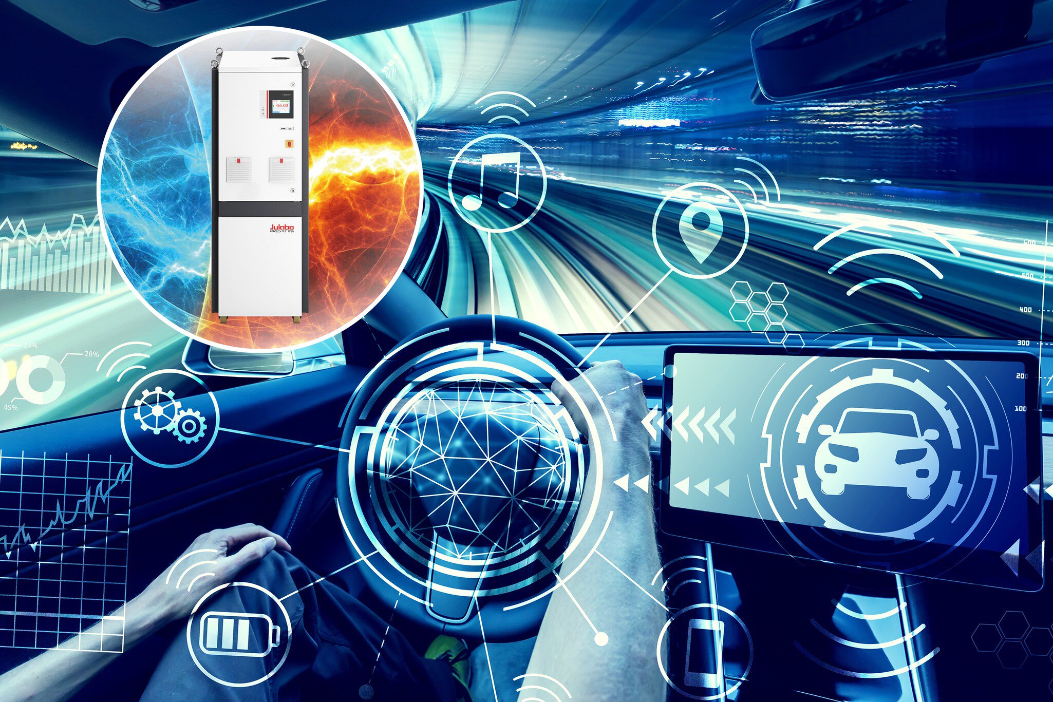 Process system for the design of components for electromobility